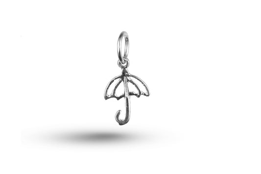 White gold Open Umbrella charm.