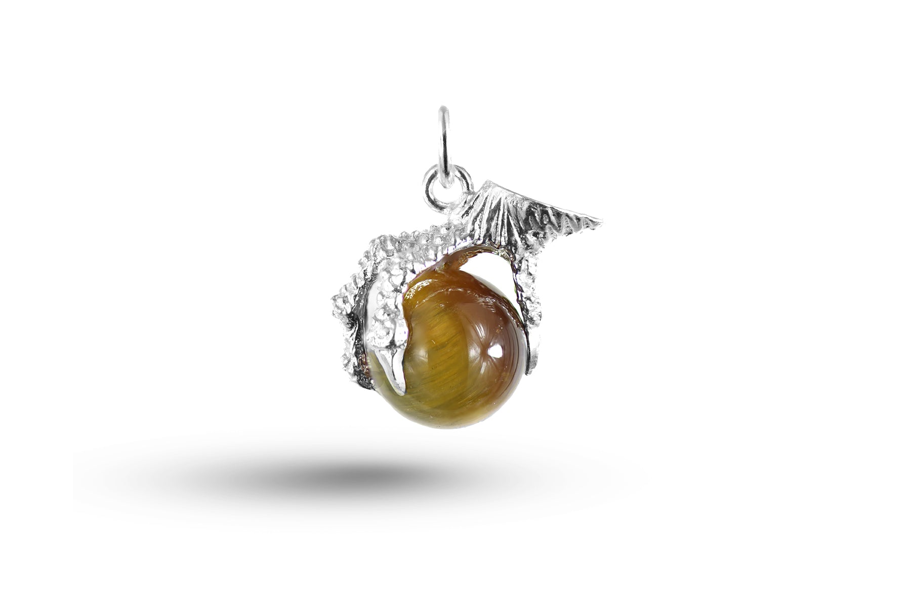 White gold Grouse Claw charm.