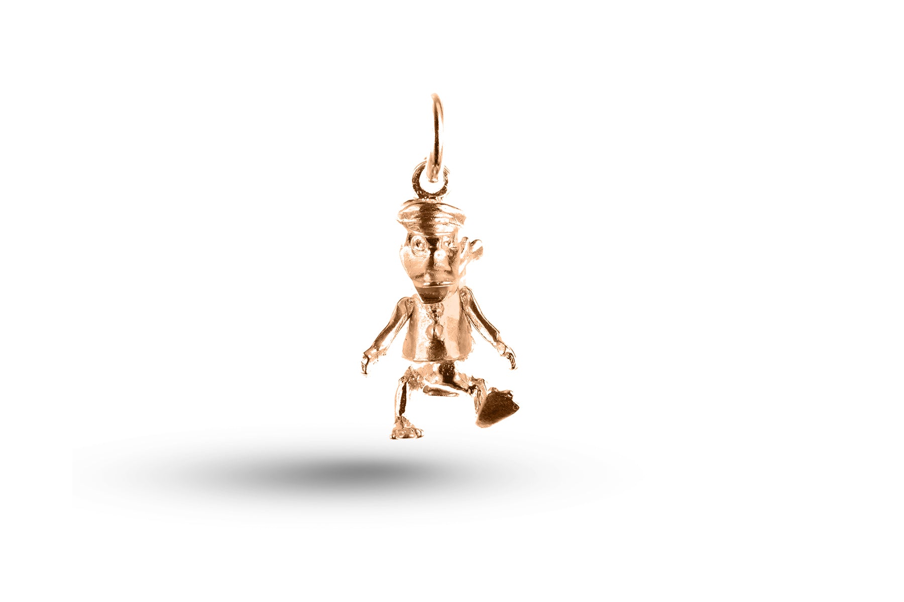 Rose gold Mr Duck charm.