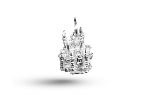 White gold Fairy Castle charm.