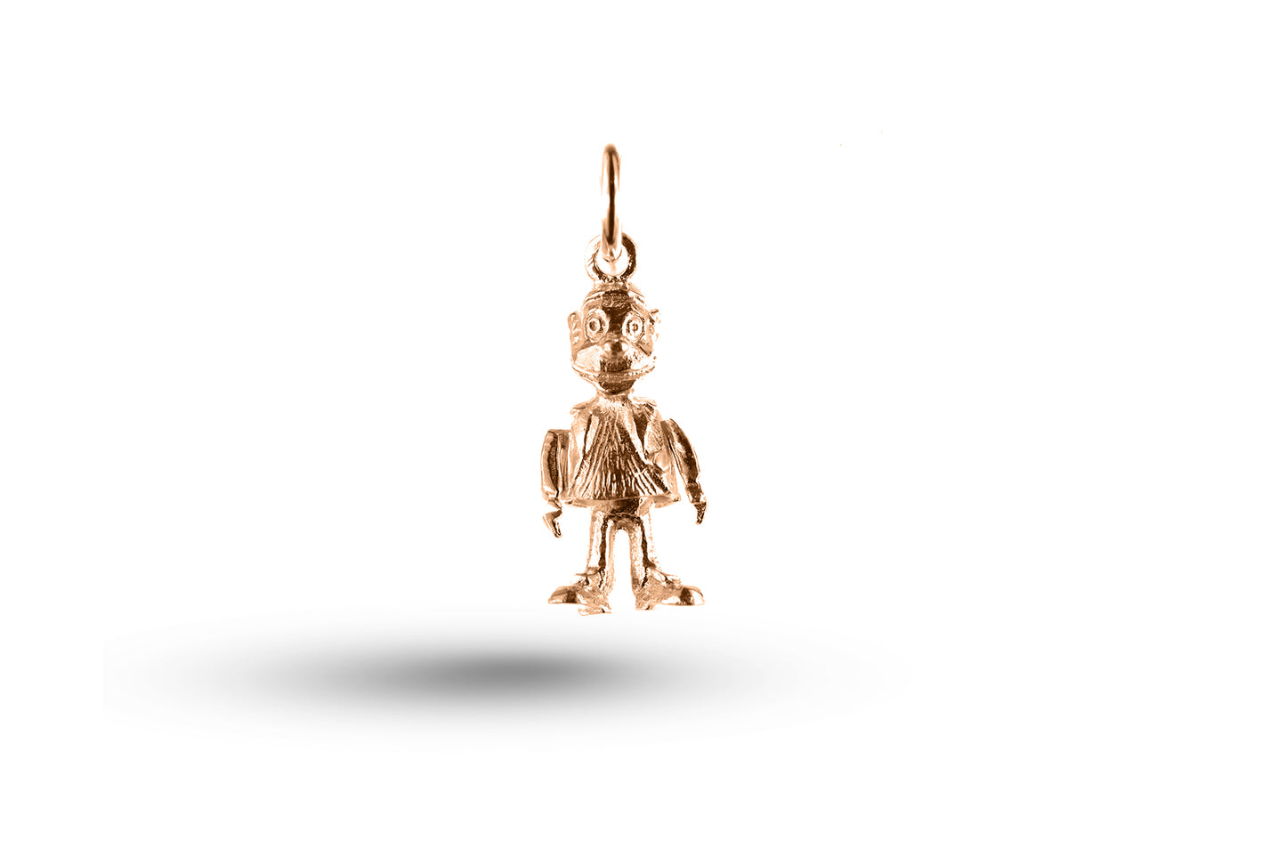 Rose gold Pixie charm.
