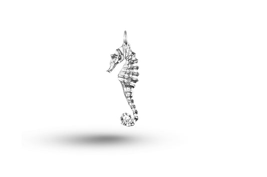 White gold Sea-Horse charm.