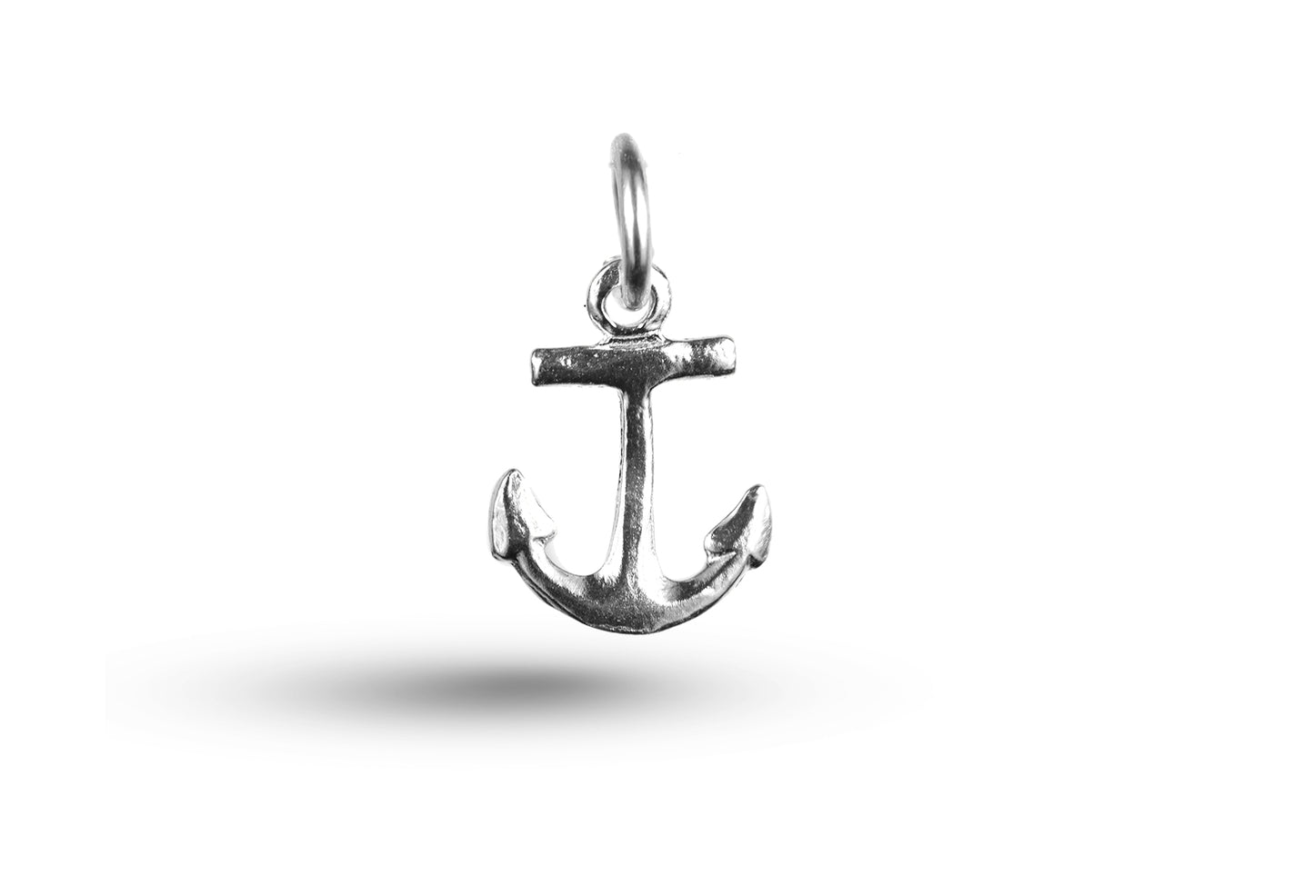 White gold Anchor charm.