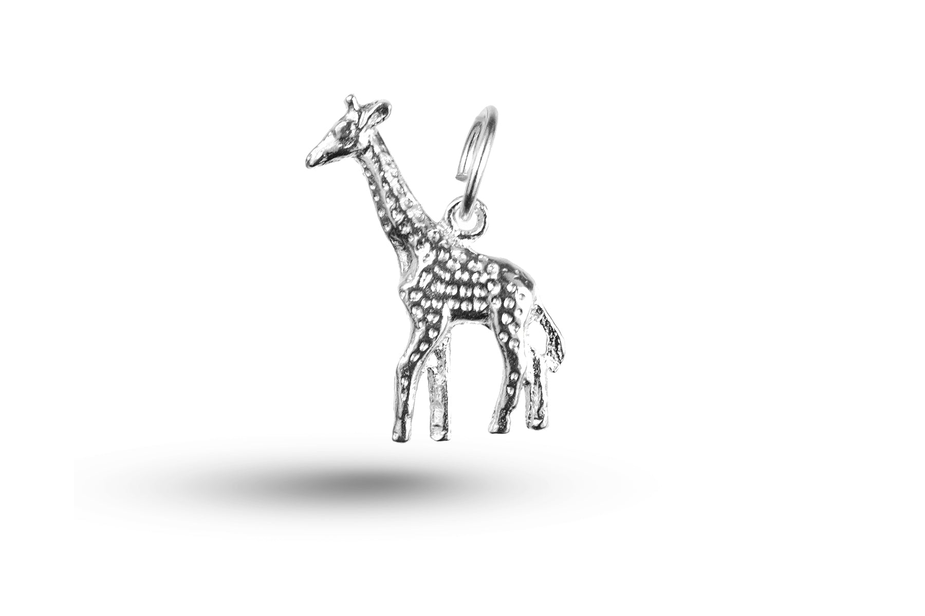 White gold Giraffe charm.