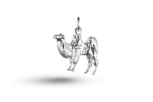 Luxury white gold Camel charm.
