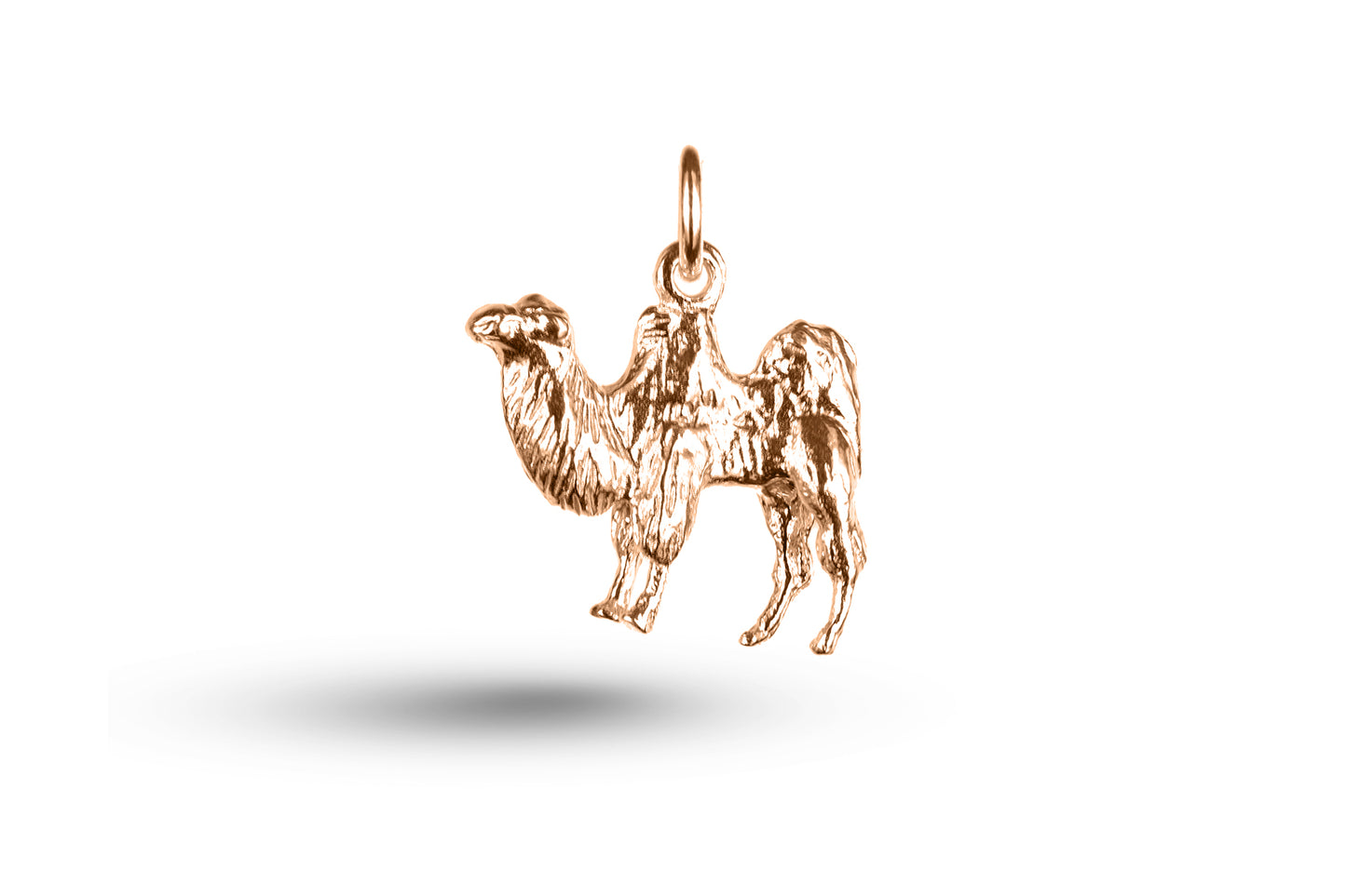 Luxury rose gold Camel charm.