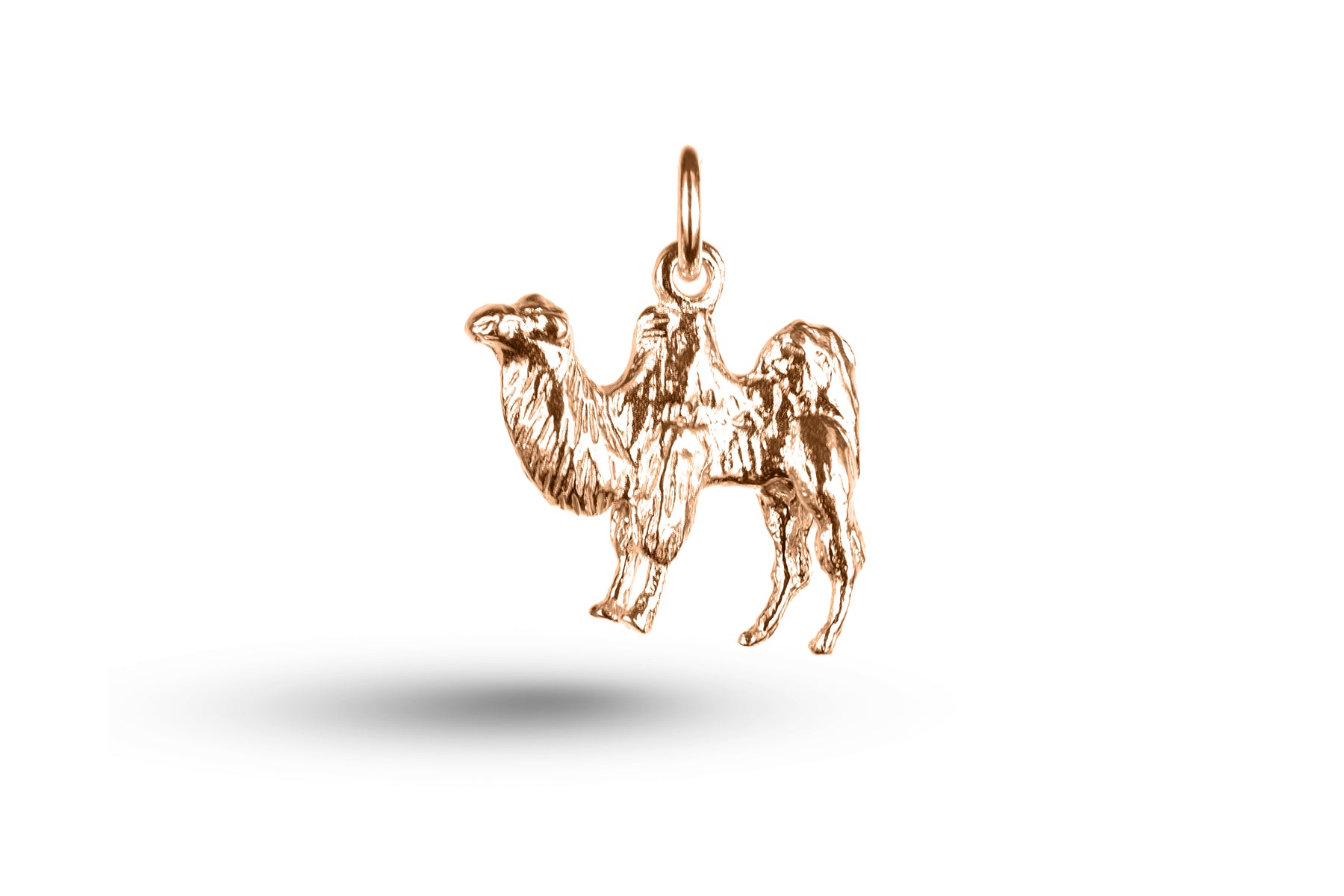 Luxury rose gold Camel charm.
