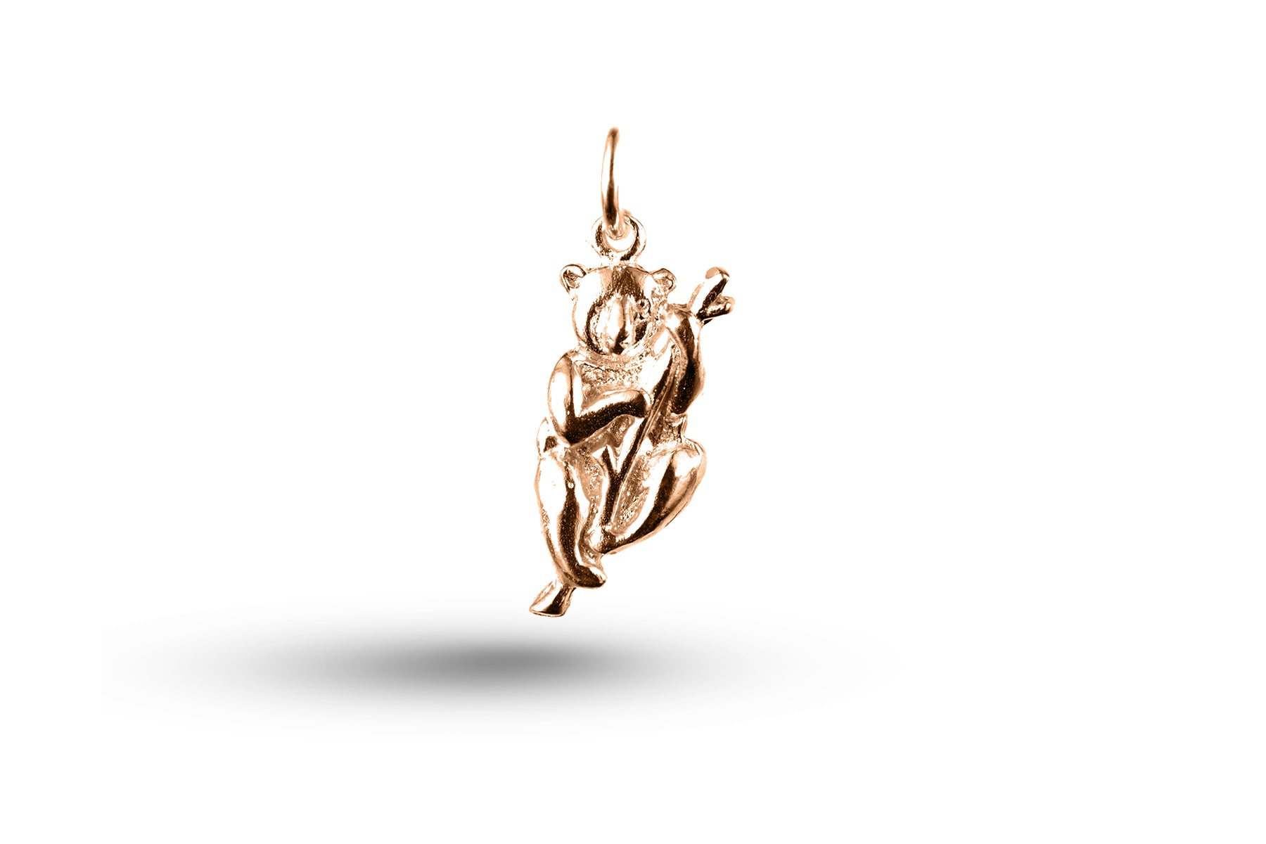 Rose gold Koala Bear charm.