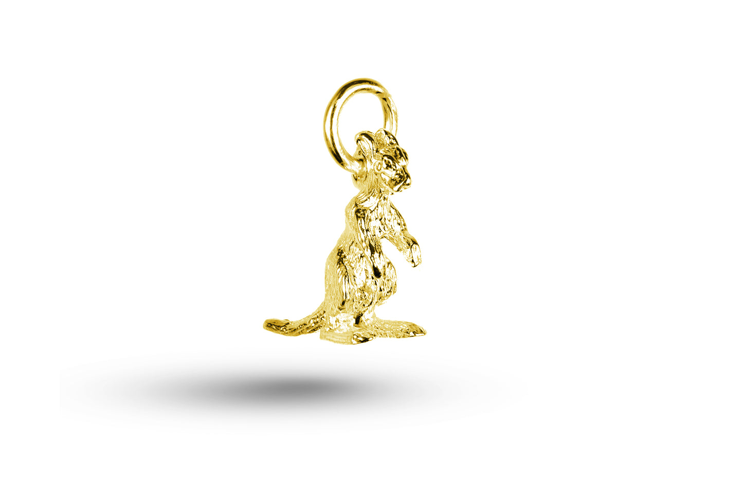 Yellow gold Kangaroo charm.