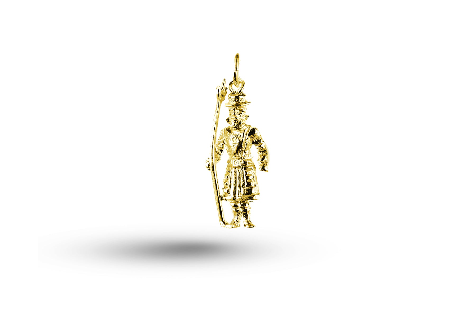 Yellow gold Yeoman charm.