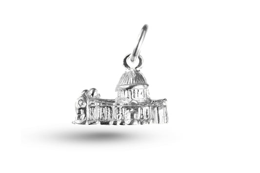 White gold St Pauls Cathedral charm.