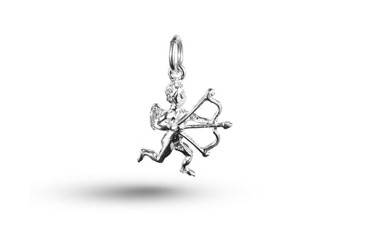 White gold Eros charm.