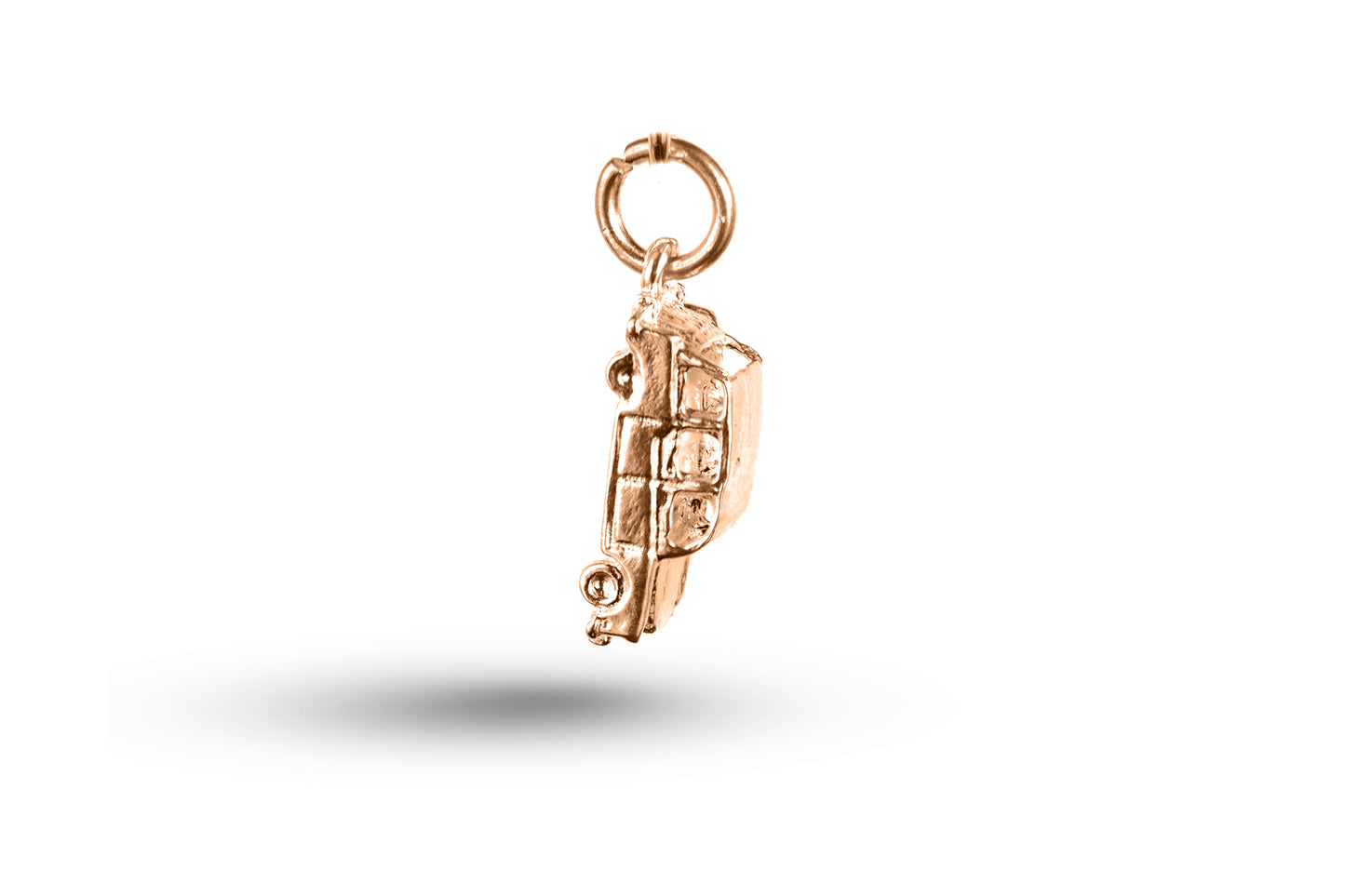 Rose gold Taxi Cab charm.