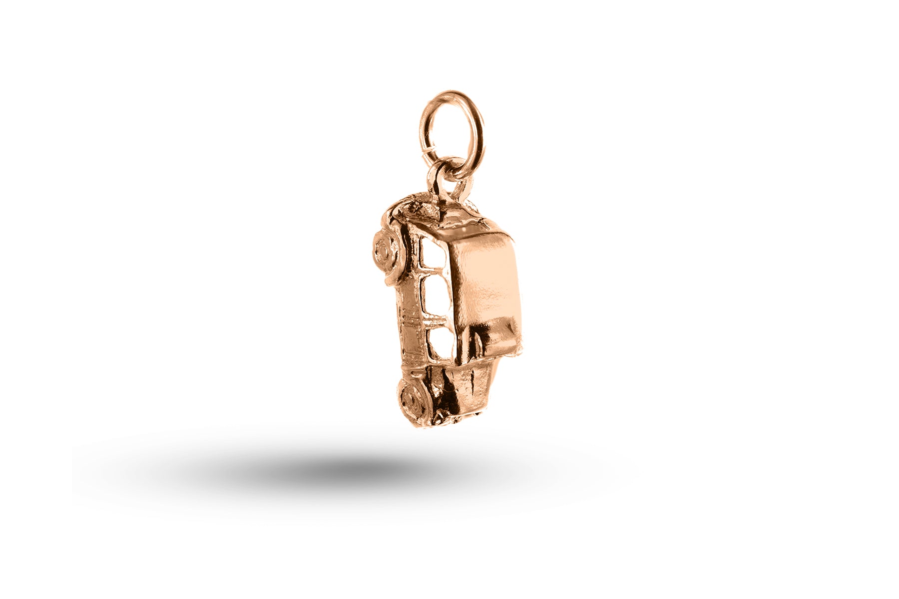 Rose gold Taxi Cab charm.