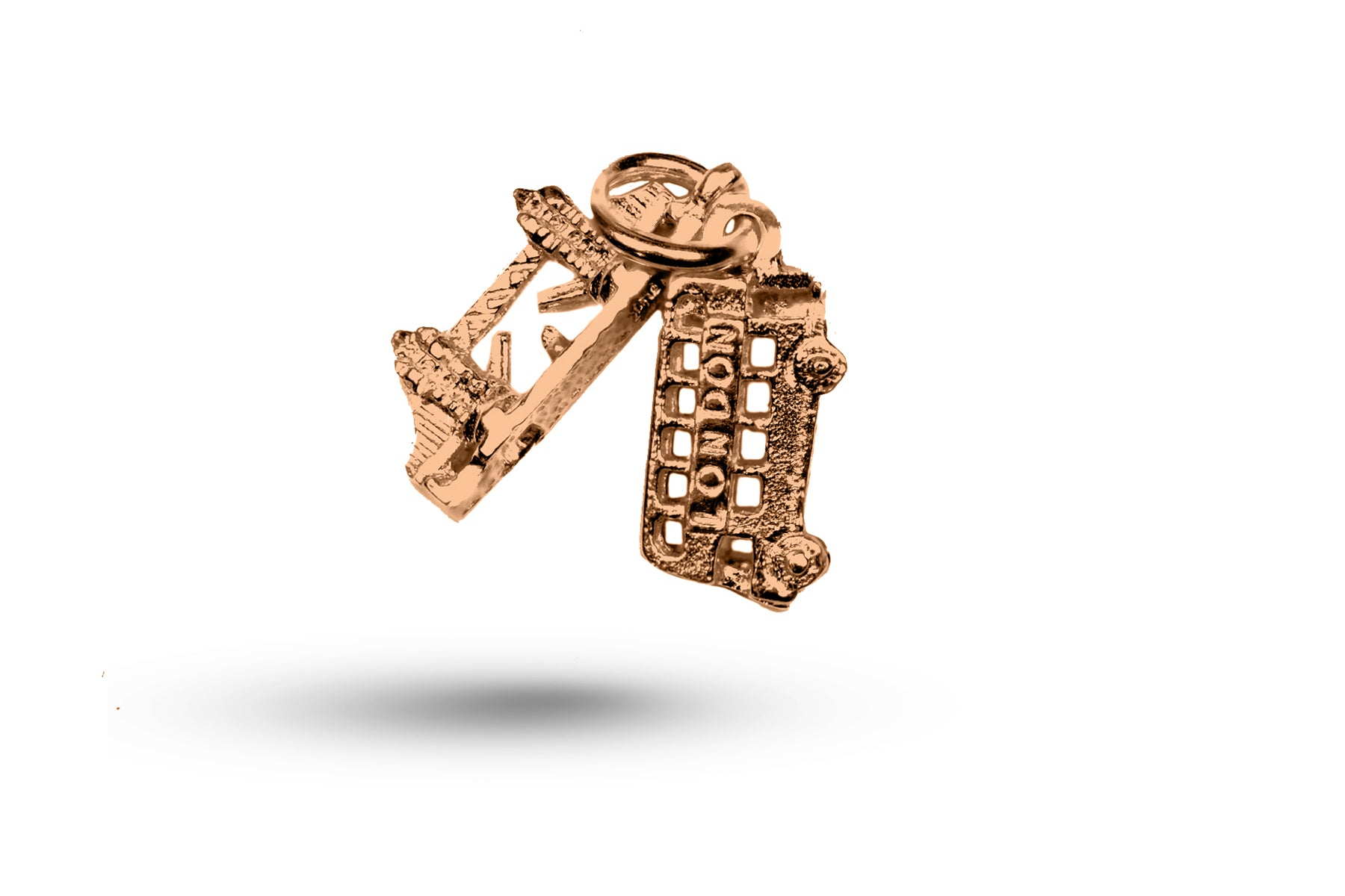 Rose gold London Set 2 charm.