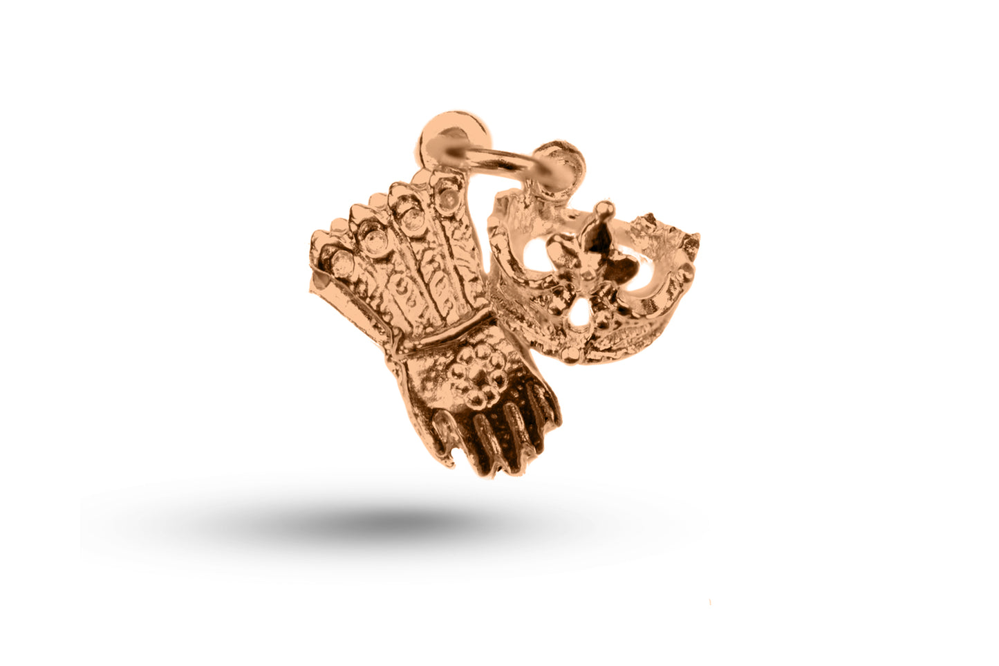 Rose gold Diadem Set charm.