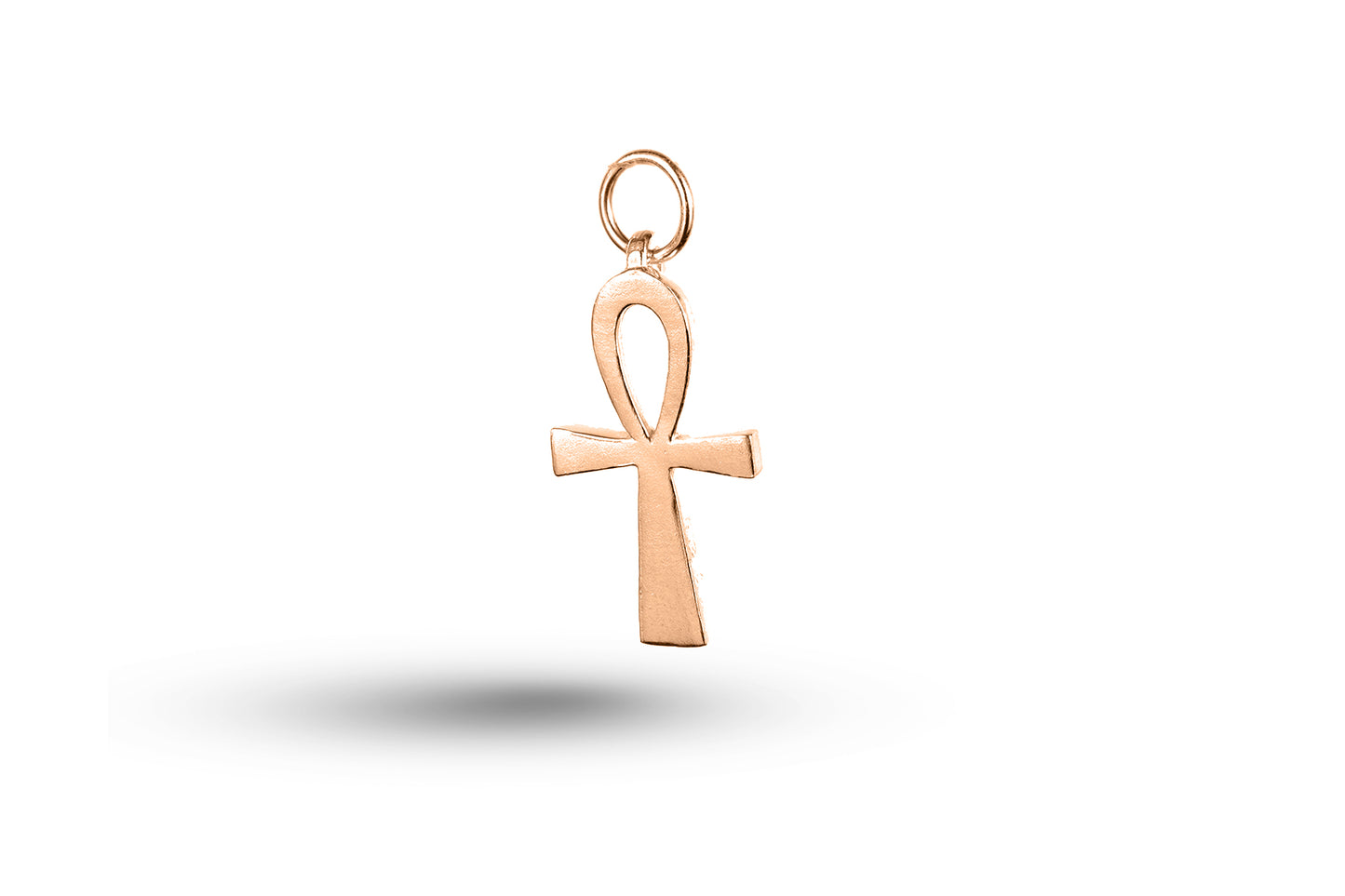 Luxury rose gold Ankh charm.