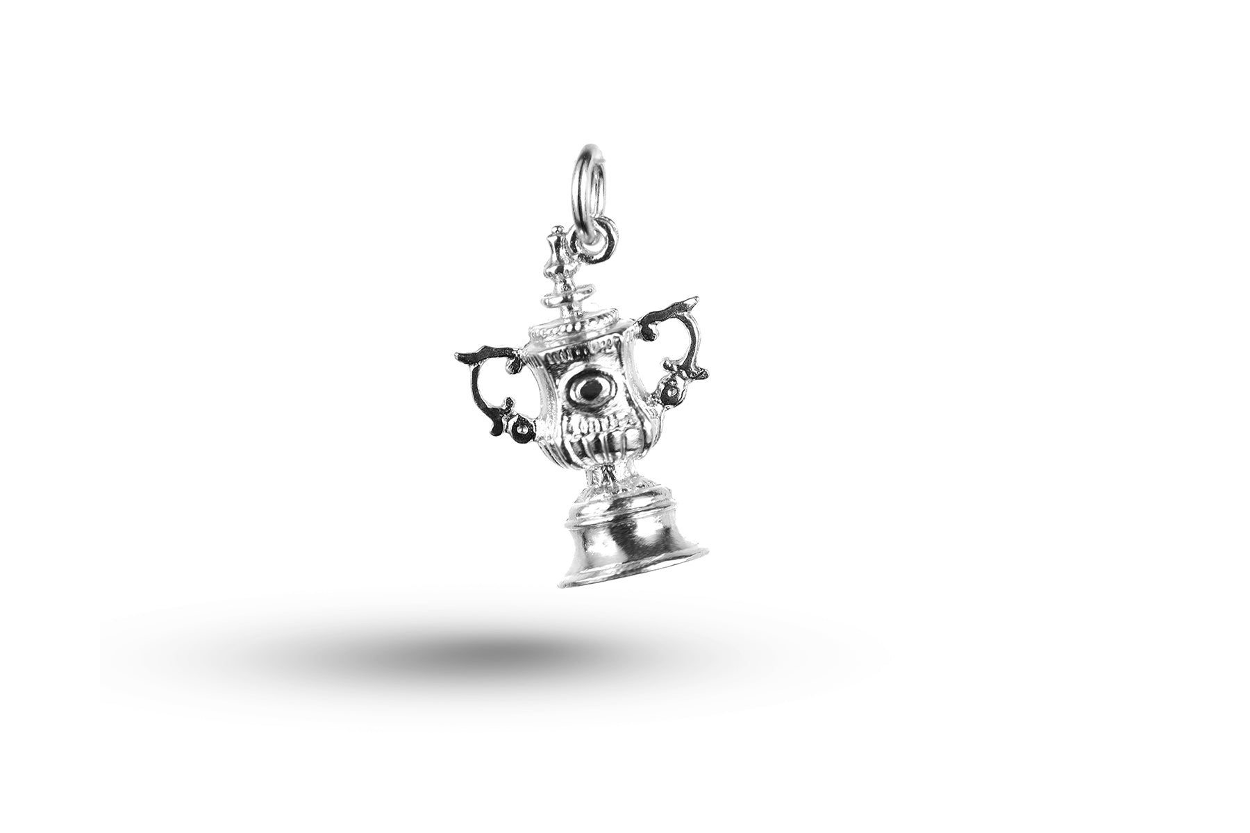 White gold Sports Trophy charm.