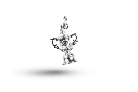 White gold Sports Trophy charm.