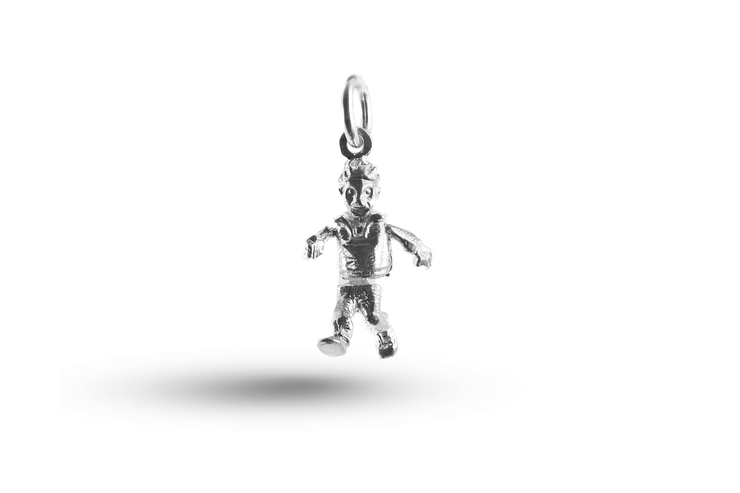 White gold Jogger charm.