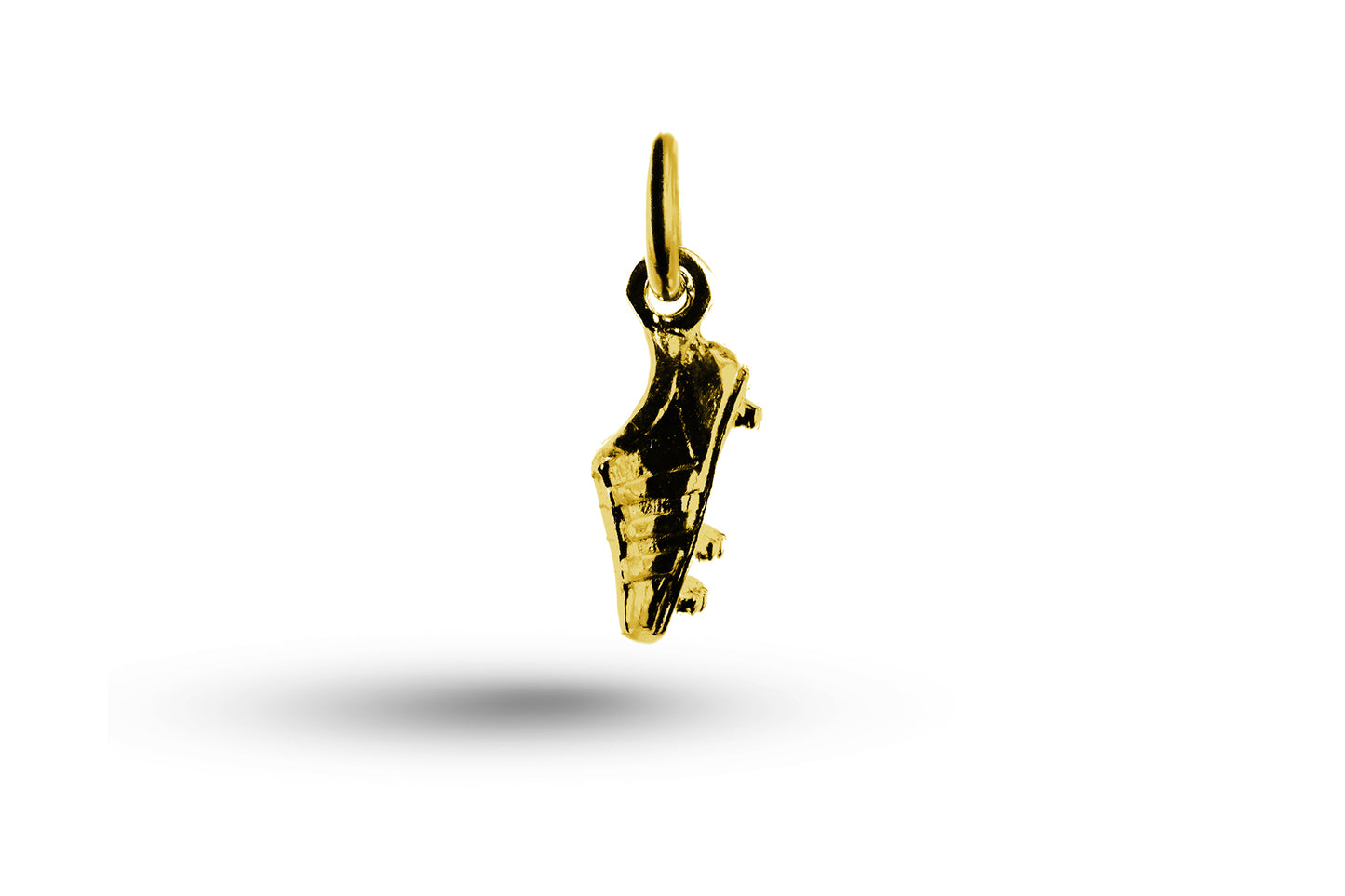 Yellow gold Football Boot charm.