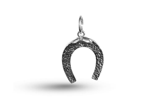 White gold Extra Large Horseshoe charm.