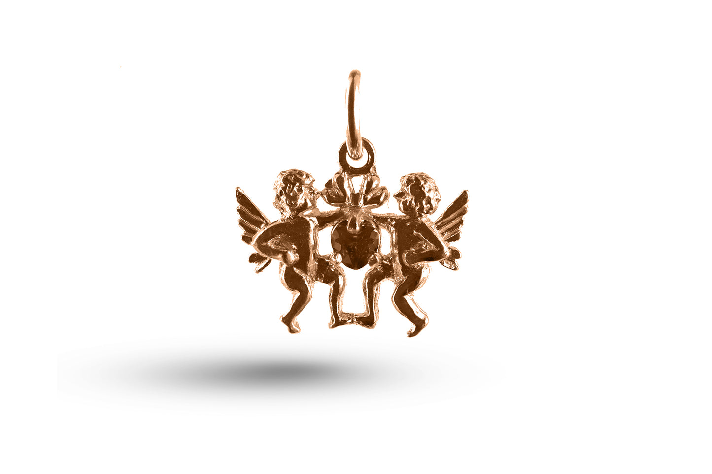 Rose gold Love Set charm.