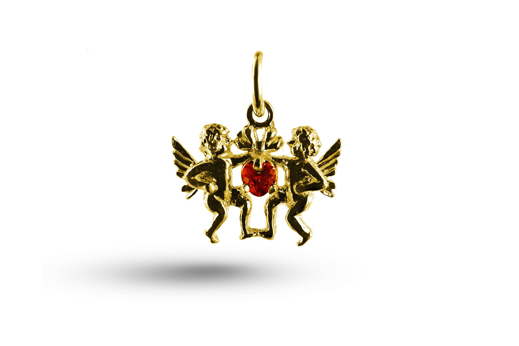 Yellow gold Love Set charm.