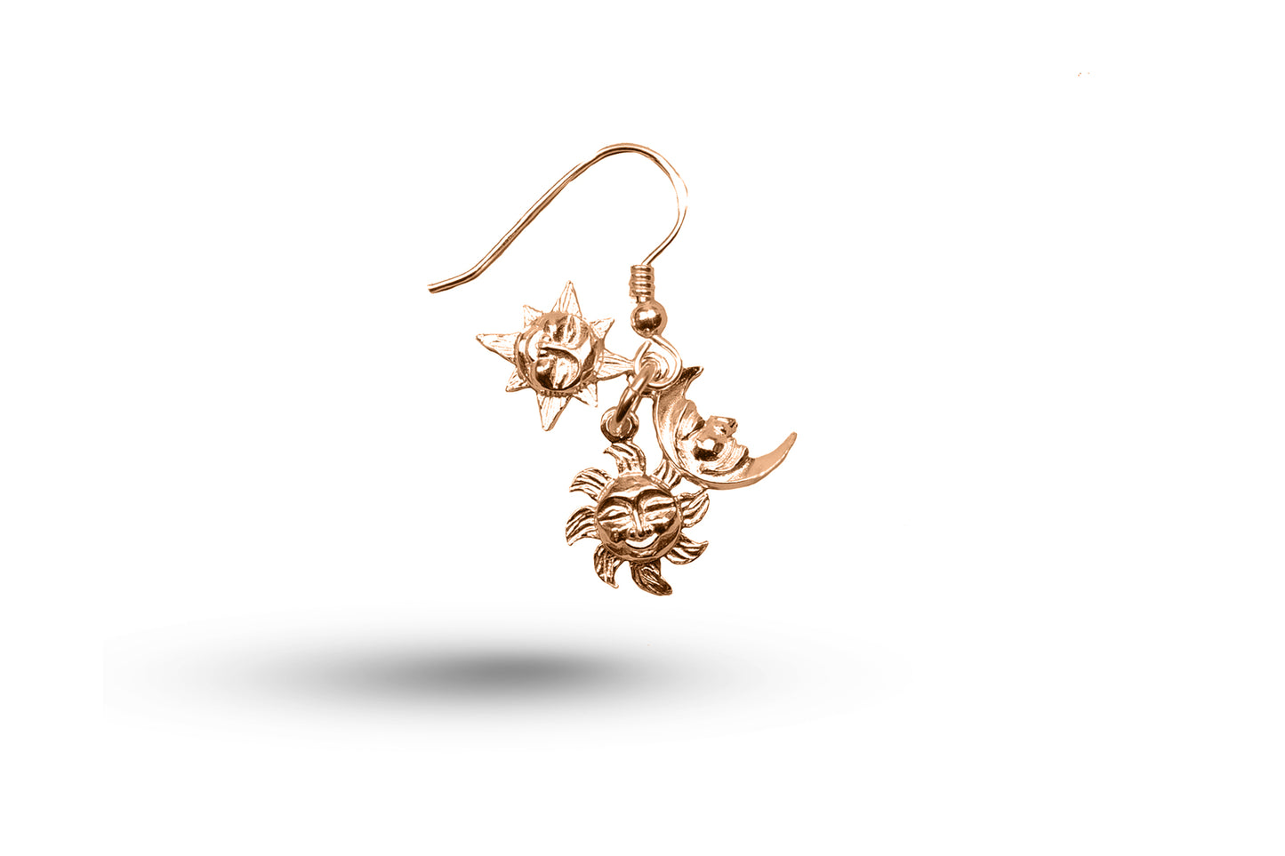 Charms Direct Sun - Moon and Star Earrings