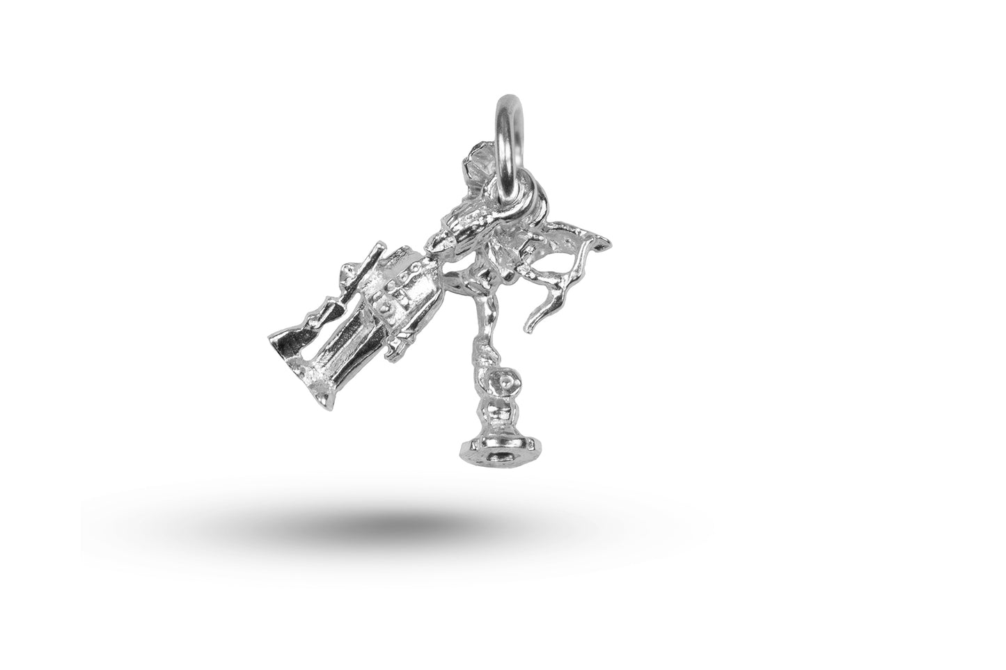 White gold London Set 3 charm.