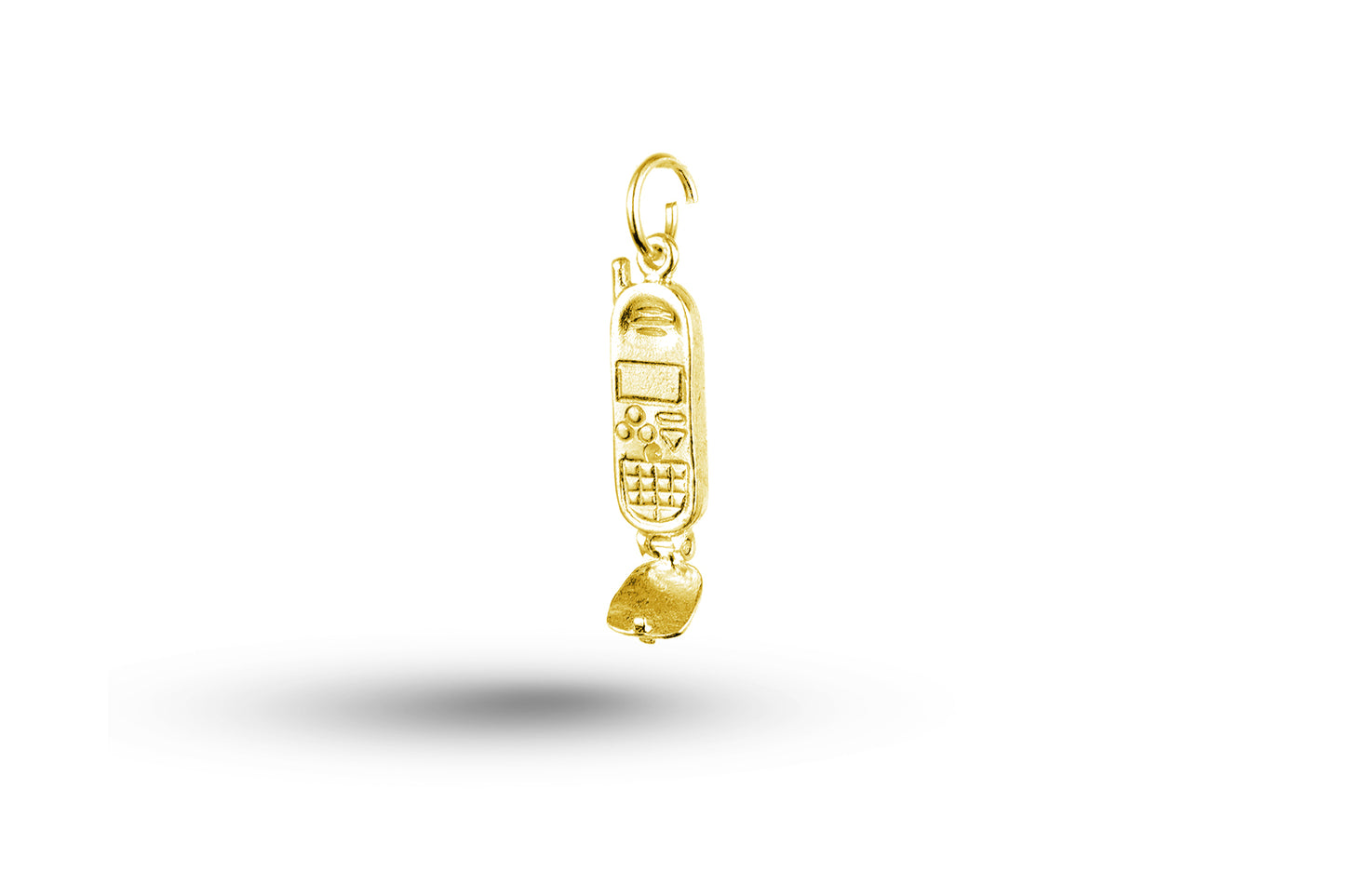 Yellow gold Mobile Phone charm.
