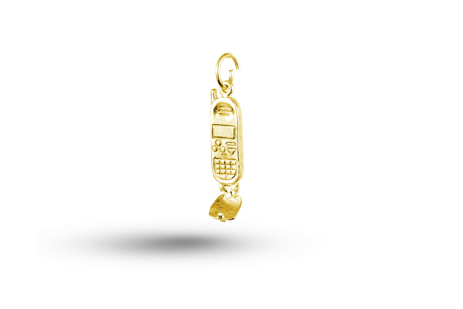 Yellow gold Mobile Phone charm.