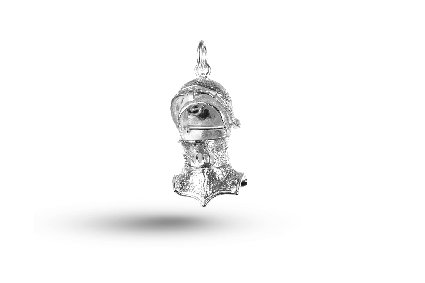 White gold Visor charm.