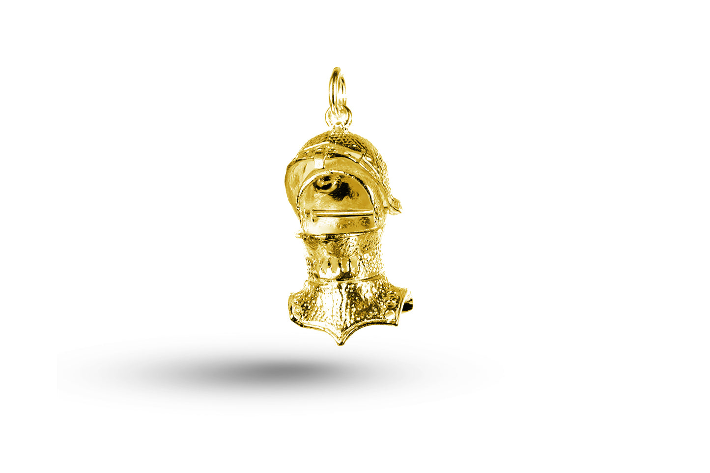 Yellow gold Visor charm.