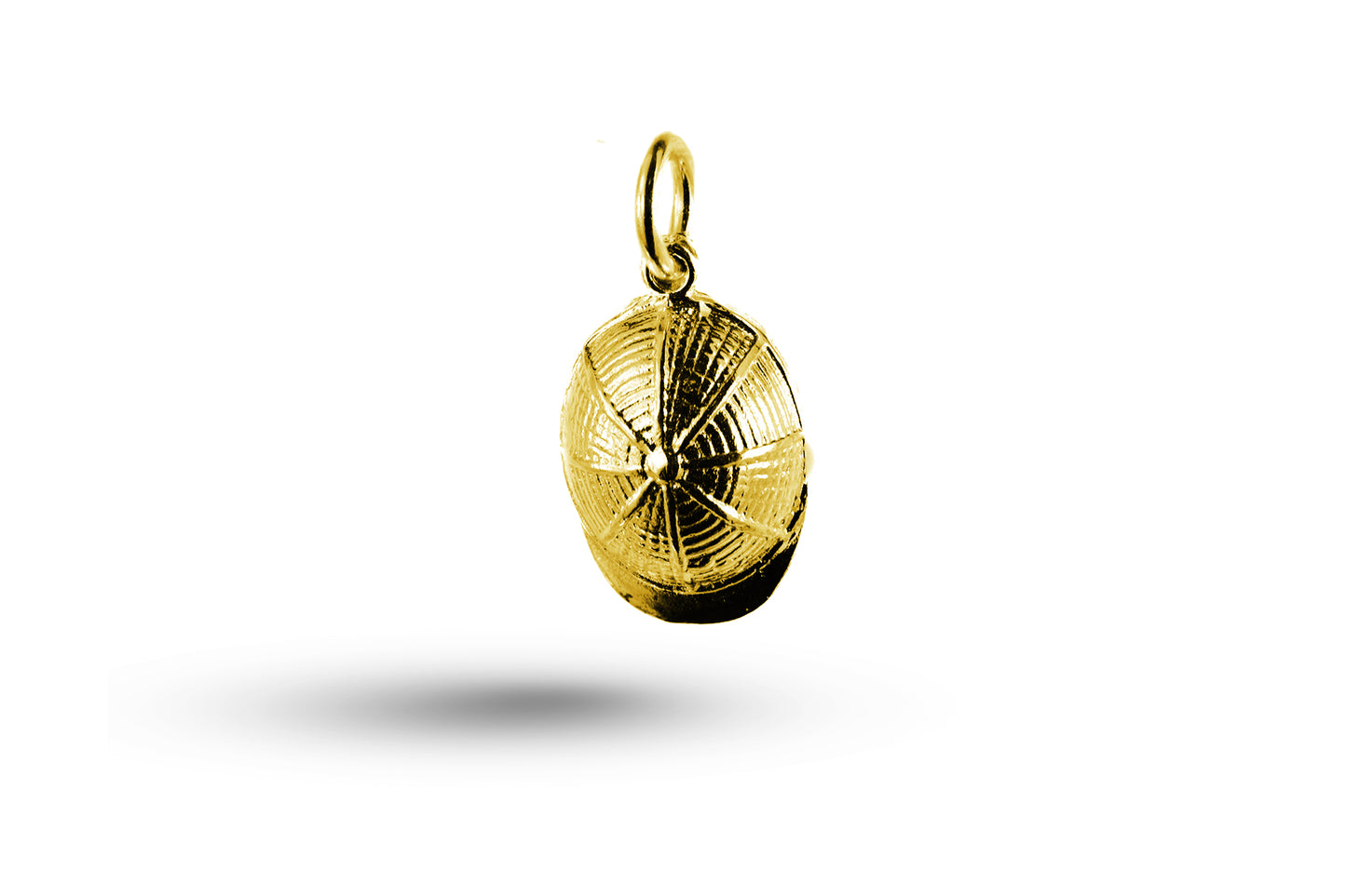 Yellow gold School Cap charm.