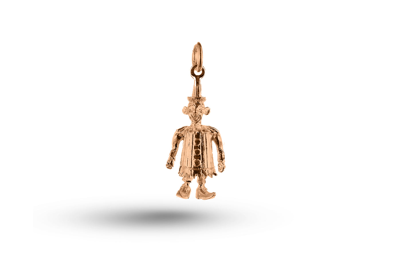 Rose gold Clown Charm.