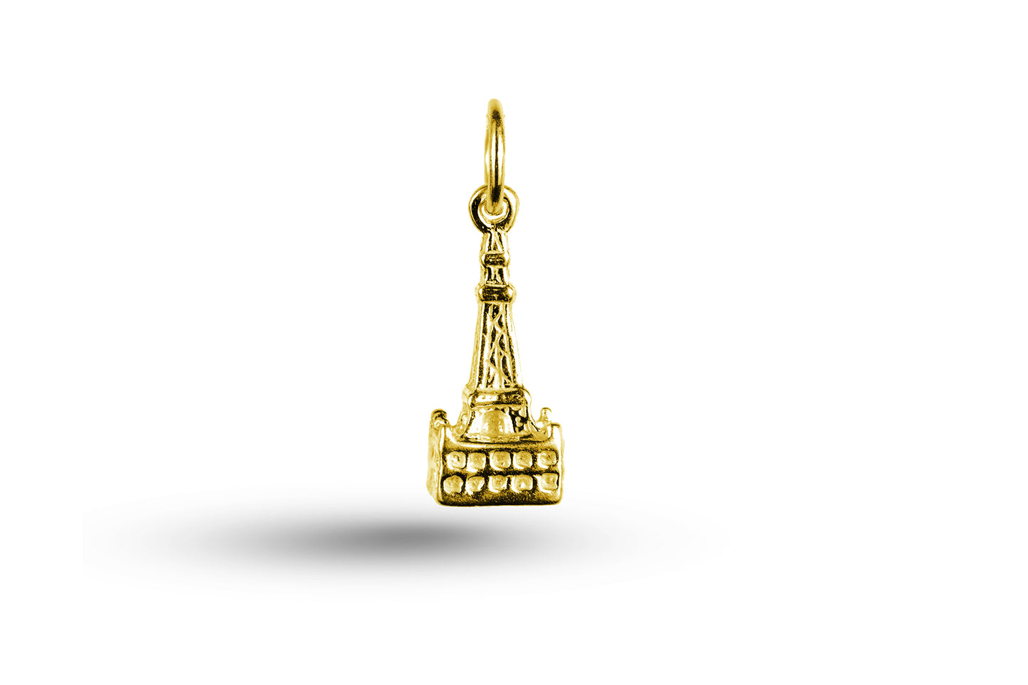 Yellow gold Blackpool Tower charm.