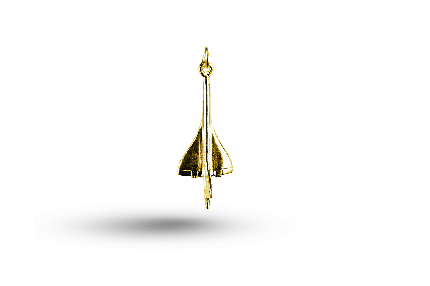 Yellow gold Concorde charm.