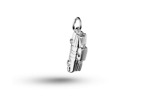 White gold Limousine charm.