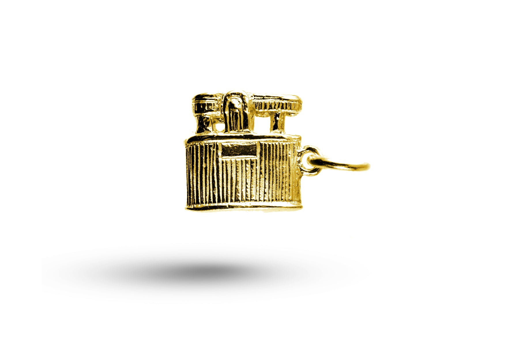 Yellow gold Lighter charm.