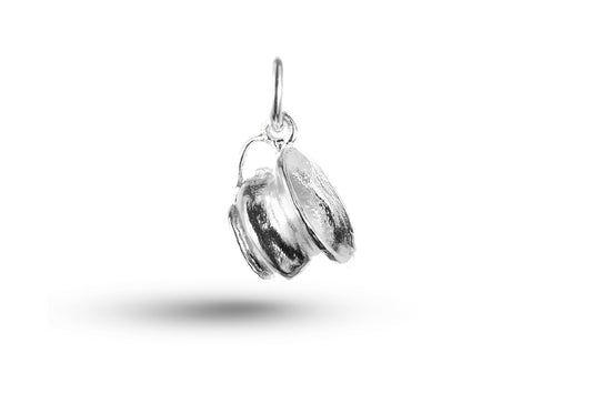 White gold Potty charm.