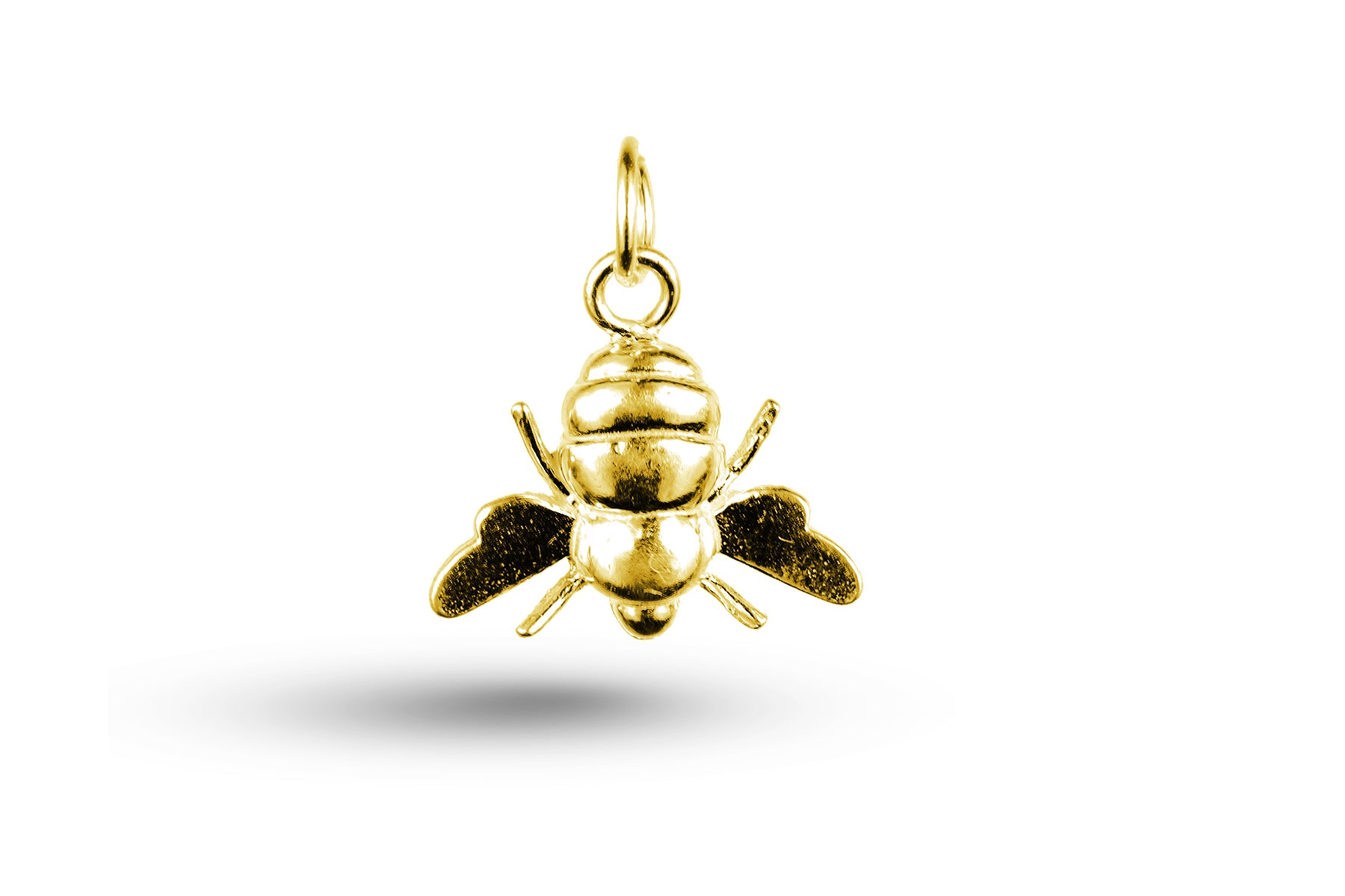 Yellow gold Honey Bee charm.