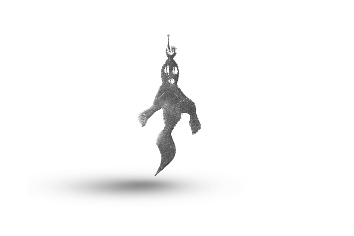 White gold Ghost charm.