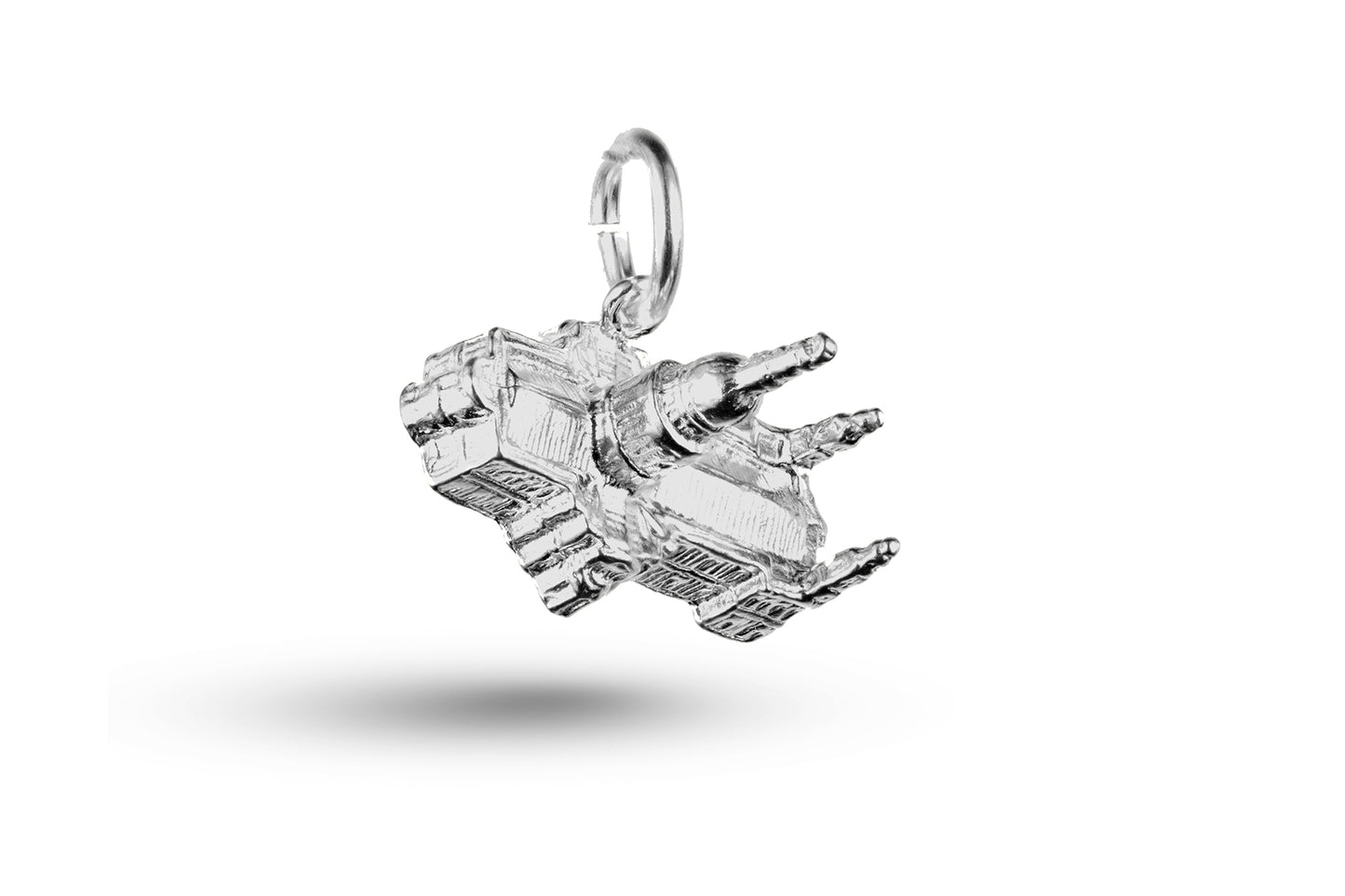 White gold St Pauls Cathedral charm.