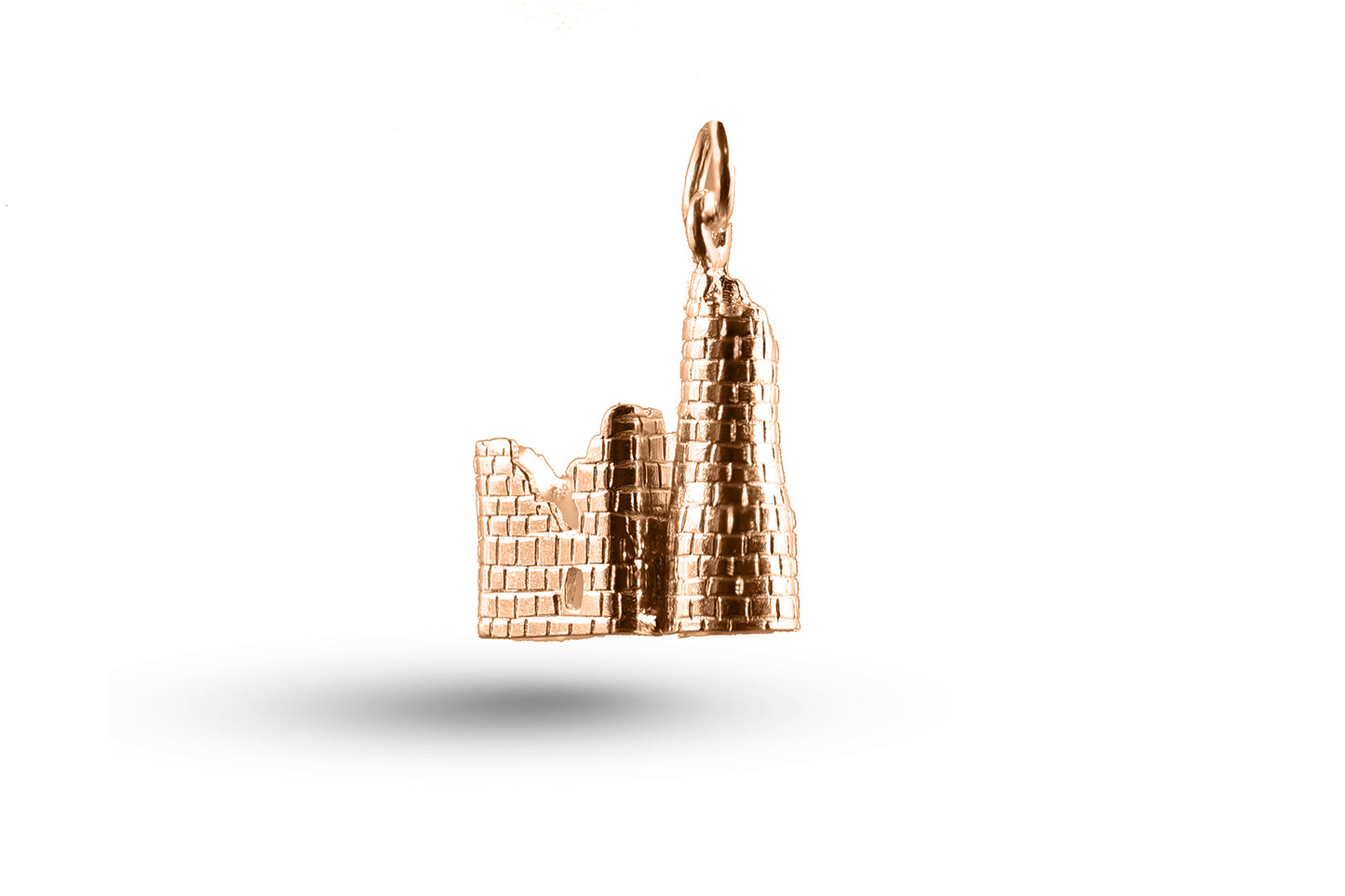 Rose gold Tin Mine charm.