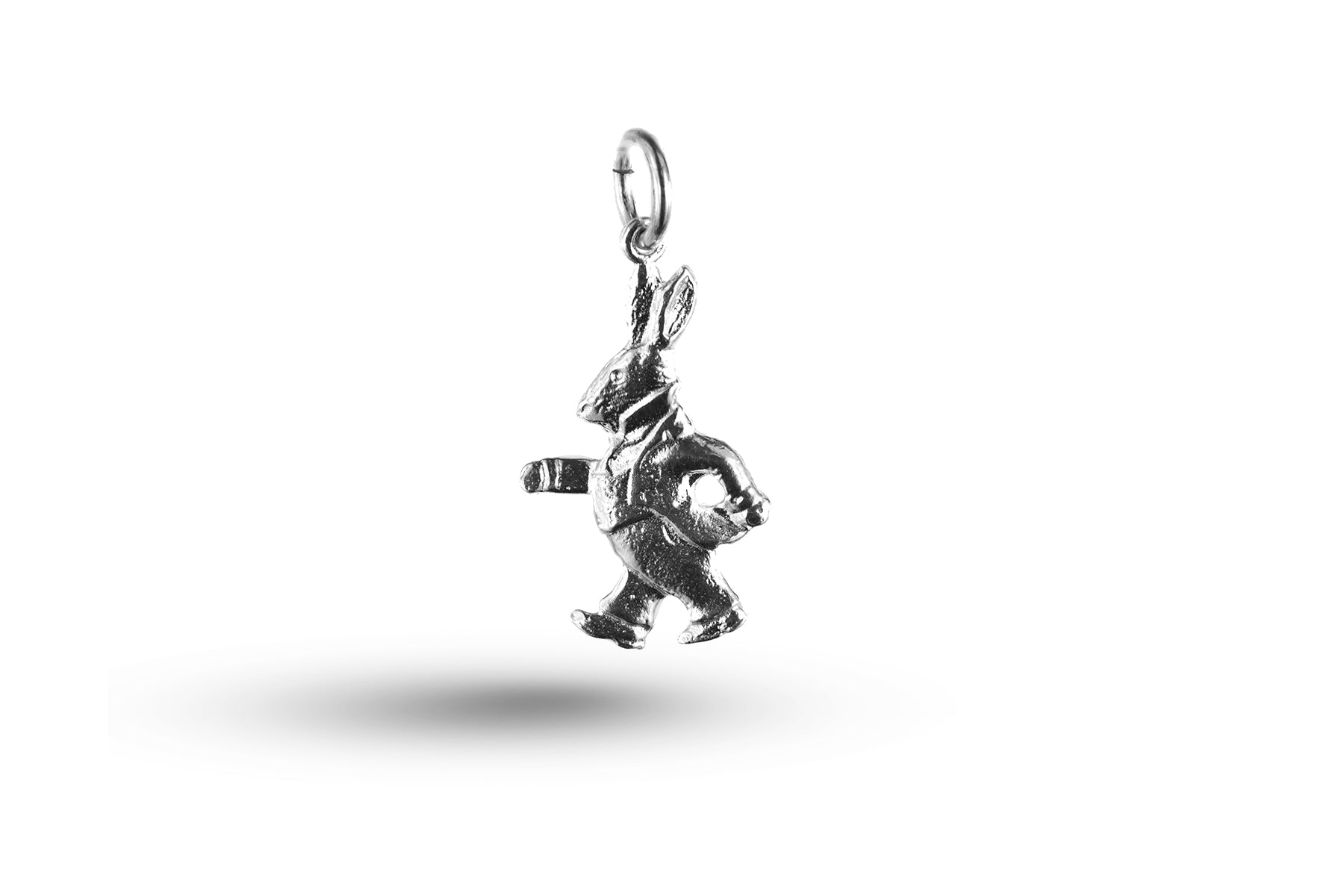 White gold Mr Bunny charm.