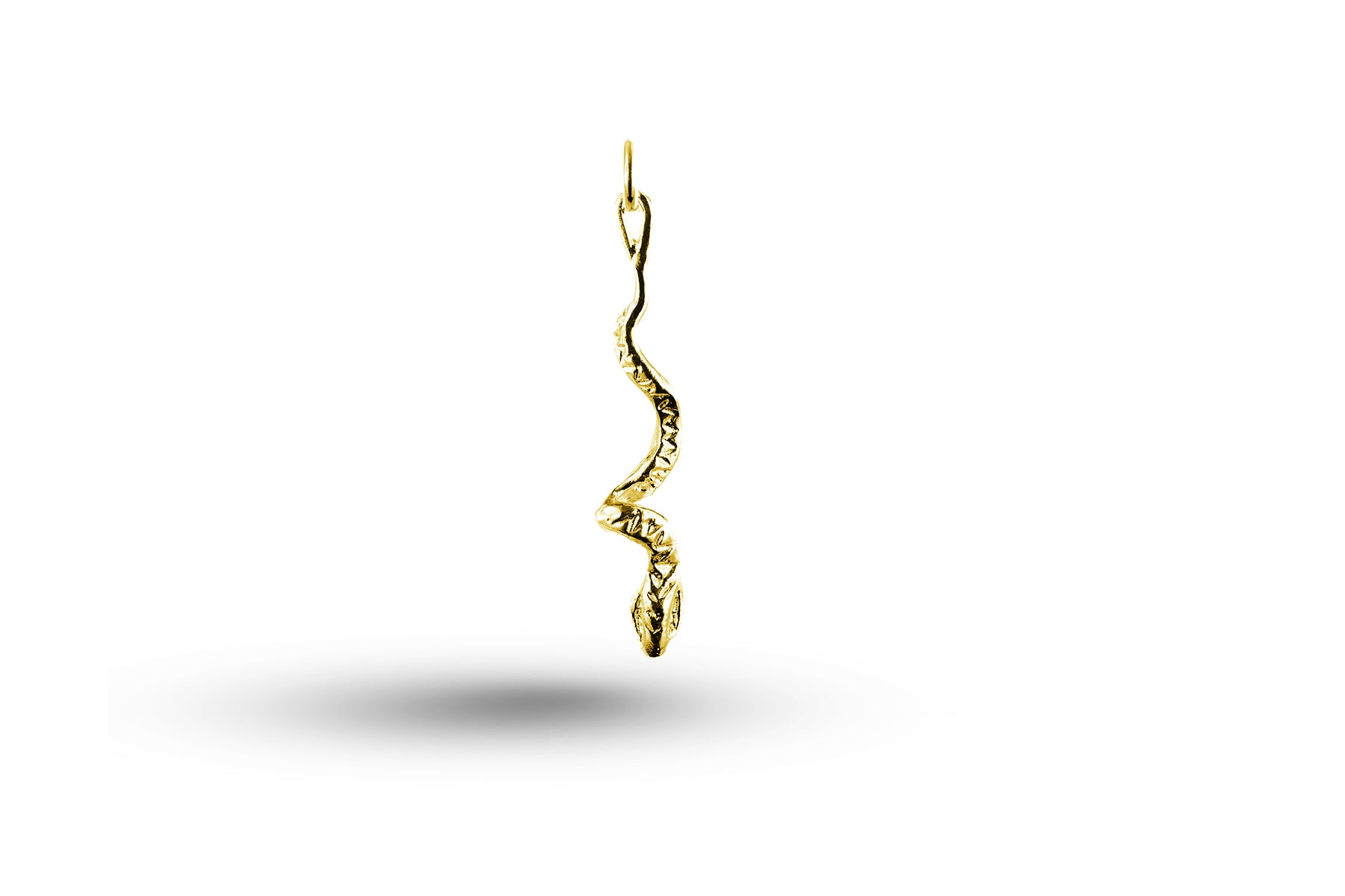 Yellow gold Snake charm.