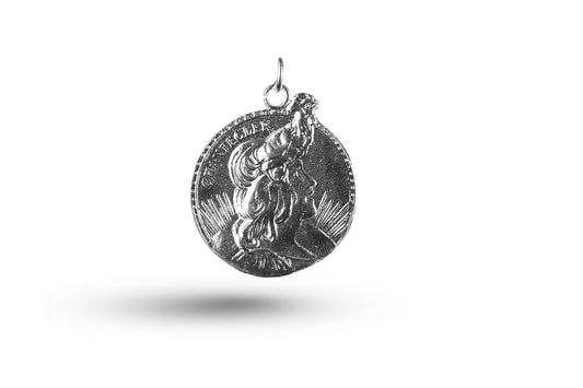 Charms Direct Art Nouveau Lady on Coin Charm