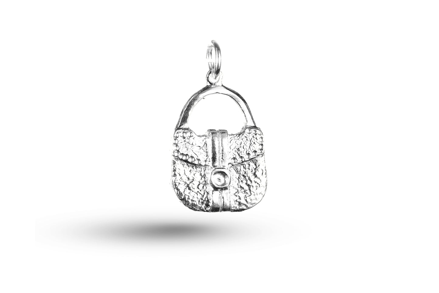 White gold Handbag charm.