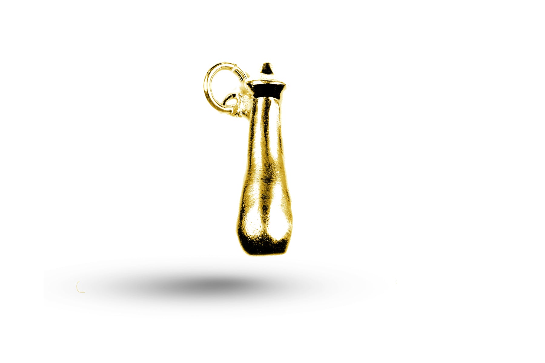 Yellow gold Vinegar Bottle charm.